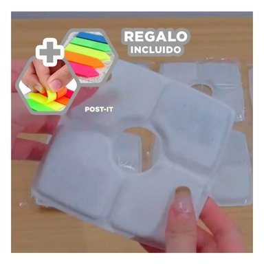 PACK6 REPUESTO DE PURIFICADOR CUAD Y+BANDERITAS ADHESIVAS