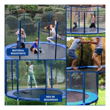 TRAMPOLIN POTENTE Y DE GRAN SALTO ALTISIMO Y+REGALO AGENDITA - 2