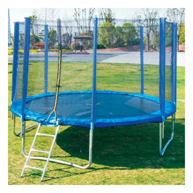 TRAMPOLIN INFANTIL 366X265CM CON RESORTES PROTEGIDOS PARA SU SEGURIDAD Y+POST IT - 2