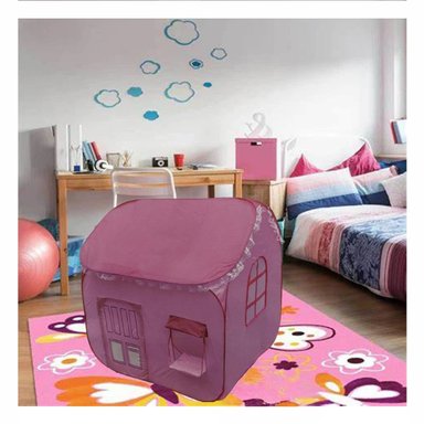 PACK4 HABITACION DE MATERIAL NO TOXICO ROSADO 104 X 92 X 92 PARA SU HIJA Y+REGALO STICKER - 3