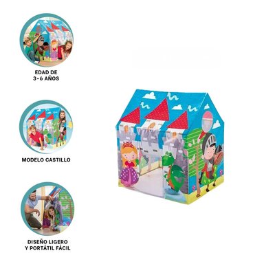 PACK4 CARPA PARA NIÑOS ARMABLE MULTICOLOR Y+LIGAS DE REGALO - 2