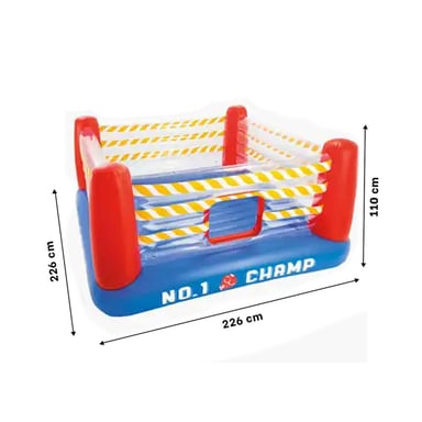 PACK2 CORRAL ESPACIOSO PARA NIÑOS DE AZUL Y+LIGAS DE REGALO - 5