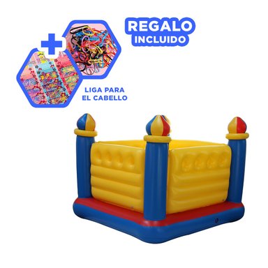 PACK2 SALTARIN ATRACTIVO DE PARTY AMARILLO Y+LIGAS DE REGALO