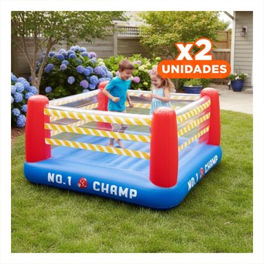 PACK2 INFLABLE DE RECREACION INFANTIL PARA DIAS DE FIESTA Y ALEGRIA Y+REGALO STICKER
