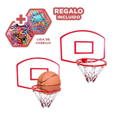 PACK3 CANASTA DE BALONCESTO COMPACTA Y+LIGAS DE REGALO - 1