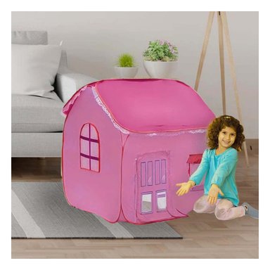 PACK6 MANSION DE TAMANO ADECUADO ROSADO 104 X 92 X 92 PARA UBICAR EN LA SALA Y+REGALO STICKER - 3