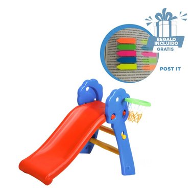 PACK3 RESBALADERA DE PARTY MULTICOLOR Y+BANDERITAS ADHESIVAS - 1