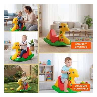 PACK2 MECEDORA DE PELUCHE DE MARCA RECONOCIDA PARA LA TRANQUILIDAD DE LOS PADRES Y+PAPEL REGALO - 3