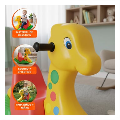 PACK2 MECEDORA DE PELUCHE DE MARCA RECONOCIDA PARA LA TRANQUILIDAD DE LOS PADRES Y+PAPEL REGALO - 5