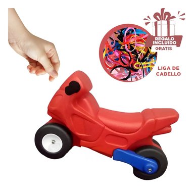 PACK4 BICICLETA COMPACTA EN MULTICOLOR Y+LIGAS DE REGALO - 1
