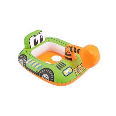 PACK9 FLOTADOR CARRO EN FORMA DE ESCABADORA PARA NIÑOS - 2