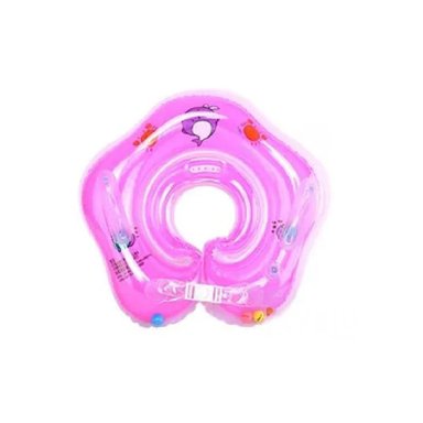 PACK12 COLLAR ACUATICO INFANTIL ROSADO DE 66 X 44 CM PARA AGUA Y+REGALO STICKER - 2