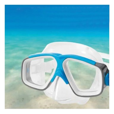 PACK4 VISOR DE NATACION CELESTE PARA NINOS CON LENTES CLARAS Y DISEÑO ADAPTABLE Y+PAPEL REGALO - 2