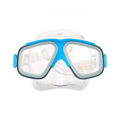 PACK4 VISOR DE NATACION CELESTE PARA NINOS CON LENTES CLARAS Y DISEÑO ADAPTABLE Y+PAPEL REGALO - 3