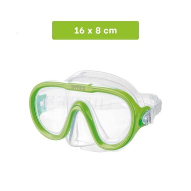 PACK6 LENTES ACUATICOS VERDE PRACTICOS Y AJUSTABLES PARA JUEGOS EN PISCINA Y+PAPEL REGALO - 4