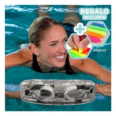 PACK2 LENTE SEGURO EN MULTICOLOR Y+BANDERITAS ADHESIVAS