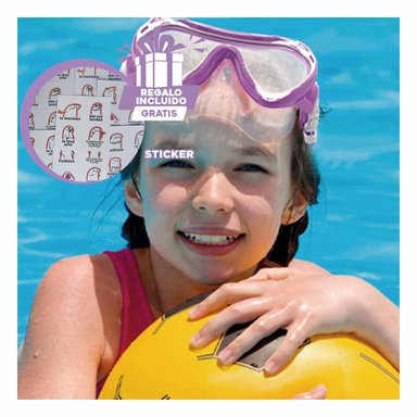 PACK3 LENTES MANEJABLES EN COLOR LILA Y+REGALO STICKERS