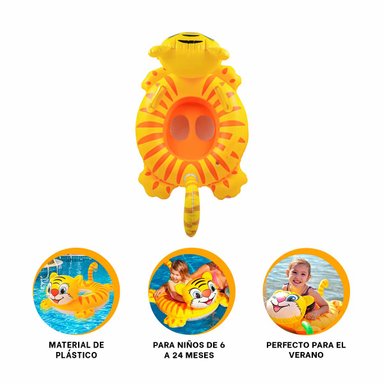 PACK4 FLOTADOR DURO INFANTIL DE TIGRE Y+REGALO AGENDITA - 4
