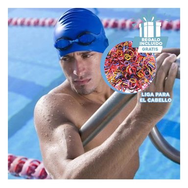 PACK6 GAFAS DURADERAS EN COLOR AZUL Y+LIGAS DE REGALO