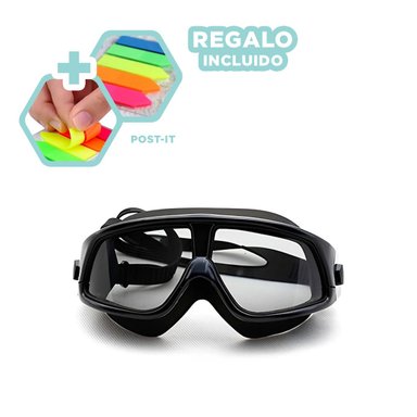 PACK6 LENTE PARA PRACTICAR EN NEGRO Y+BANDERITAS ADHESIVAS