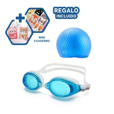 PACK3 LENTES RESISTENTES EN CELESTE Y+REGALO AGENDITA