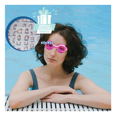 PACK3 SET PRACTICO PARA NADAR EN ROSADO Y+REGALO STICKERS