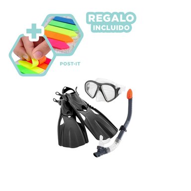 PACK3 SET ESPECIAL EN COLOR NEGRO Y+BANDERITAS ADHESIVAS