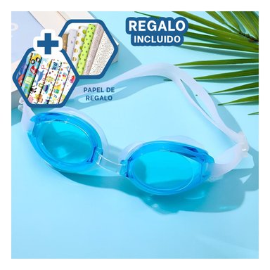 PACK3 LENTES DE ENTRENAMIENTO EN CELESTE Y+PAPEL DE REGALO