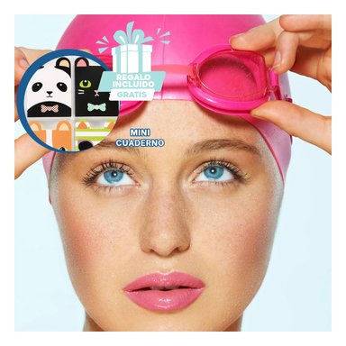 PACK4 SET CON GORRO MANEJABLE EN ROSADO Y+REGALO AGENDITA