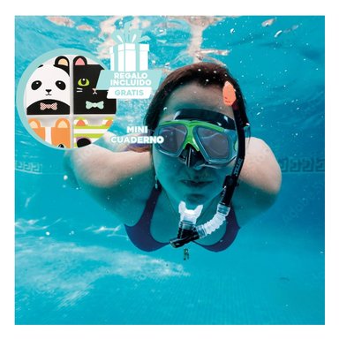 PACK4 SET PARA NADAR EN TONO VERDE Y+REGALO AGENDITA