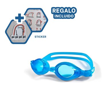 PACK3 LENTES PARA PROTECCION EN CELESTE Y+REGALO STICKERS