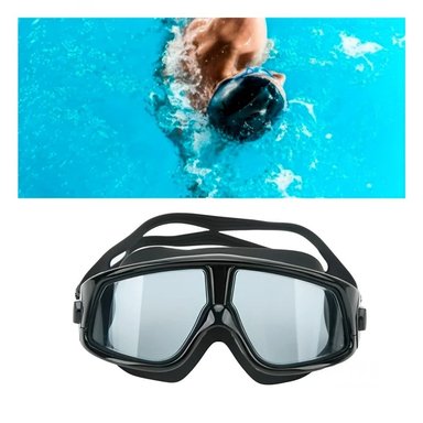 PACK5 LENTE DE NATACION CON PROTECCION UV EN COLOR NEGRO
