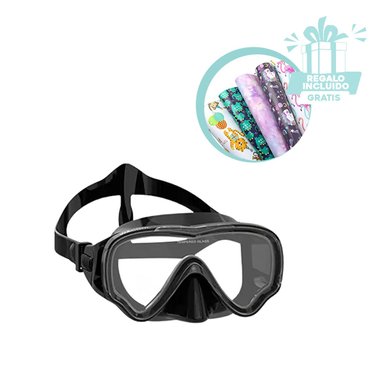 PACK5 LENTE PARA SUMERGIRSE EN NEGRO Y+PAPEL DE REGALO