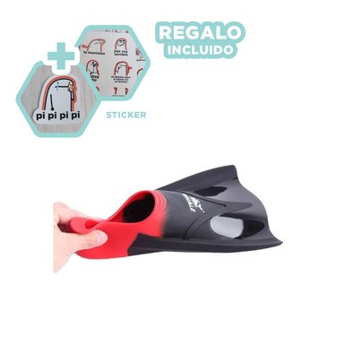 PACK3 ALETA ERGONOMICA SEGURA TALLA S Y+REGALO STICKERS