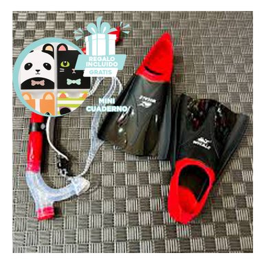 PALETA PARA PRACTICAR NATACION EN TALLA S Y+GIFT MINIAGENDA