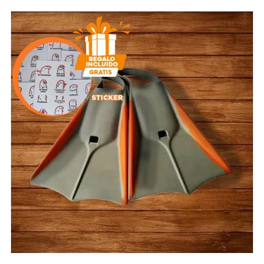 PACK3 ALETAS DE CAUCHO PARA CLASES DE NATACION DE PLOMO