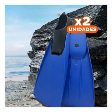 PACK2 EQUIPO PARA NATACION CON ALETAS COMODAS Y LIGERAS Y+REGALO STICKER