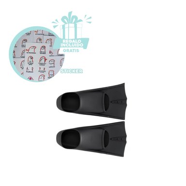 PACK3 ALETAS PARA EXPLORACION EN NEGRO Y+REGALO STICKERS