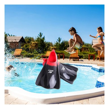 PALETA IDEAL PARA ENTRENAR EN BUCEO TALLA M Y+GIFT STICKERS