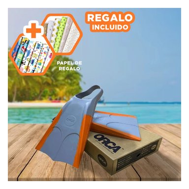 PACK4 ALETAS PARA BUCEO EN PISCINA PLOMO Y+REGALO STICKERS