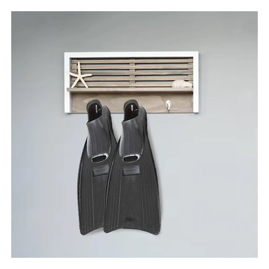 FLIPPERS PARA BUCEO RECREATIVO NEGRO Y+REGALO AGENDITA