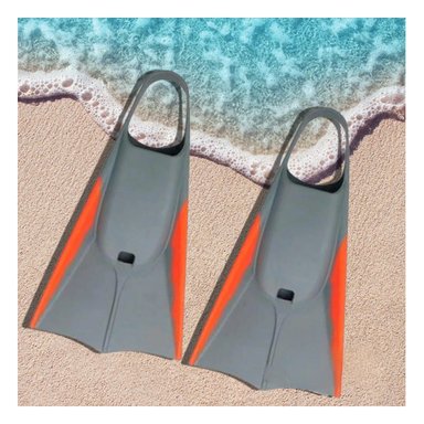 FLIPPERS PARA NATACION DE 41 A 42 PLOMO Y+GIFT MINIAGENDA