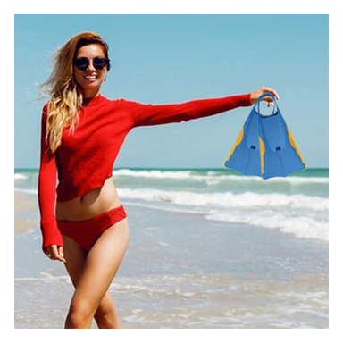 PACK4 ALETAS AJUSTABLE EN 43 A 44 AZUL Y+PAPEL DE REGALO