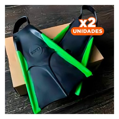 PACK2 ACCESORIO ACUATICO ORCA PARA USO FRECUENTE NEGRO VERDE Y+REGALO STICKER