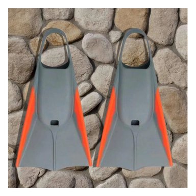 PACK3 ALETAS PARA BUCEO EN 41 A 42 PLOMO Y+REGALO STICKERS