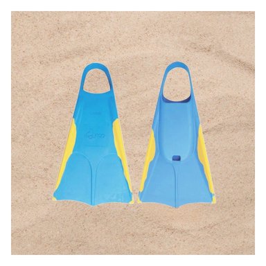 HERRAMIENTA DEPORTIVA ORCA PARA ENTRENAMIENTO ACUATICO AZUL AMARILLO Y+LIGAS REGALO