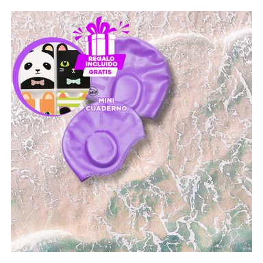 PACK9 GORRO COMODO PARA JOVENES EN LILA Y+REGALO STICKERS