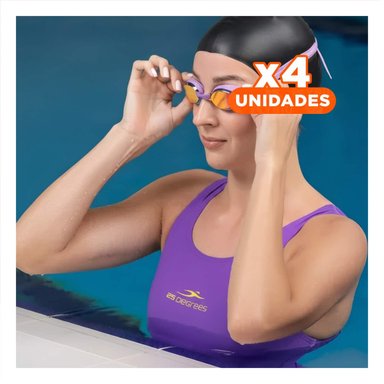 PACK4 ACCESORIO PARA DEPORTES ACUATICOS CON OREJERA PROTECTORA