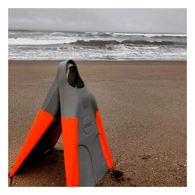 PACK3 ALETAS DE CAUCHO DE NATACION DE 41 A 42 PLOMO