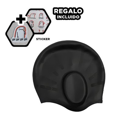 PACK4 CUBRECABELLO ERGONOMICO EN NEGRO Y+LIGAS DE REGALO